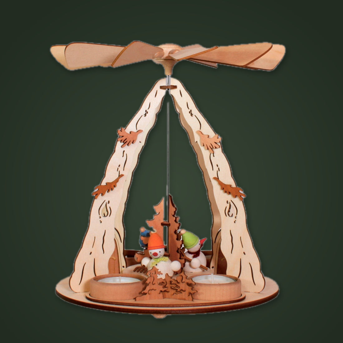 Pyramide mit Schneemännern – Ansicht 4