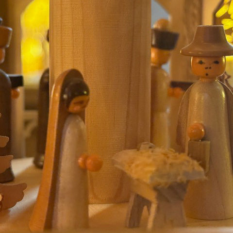 Gotikpyramide (zweistöckig)