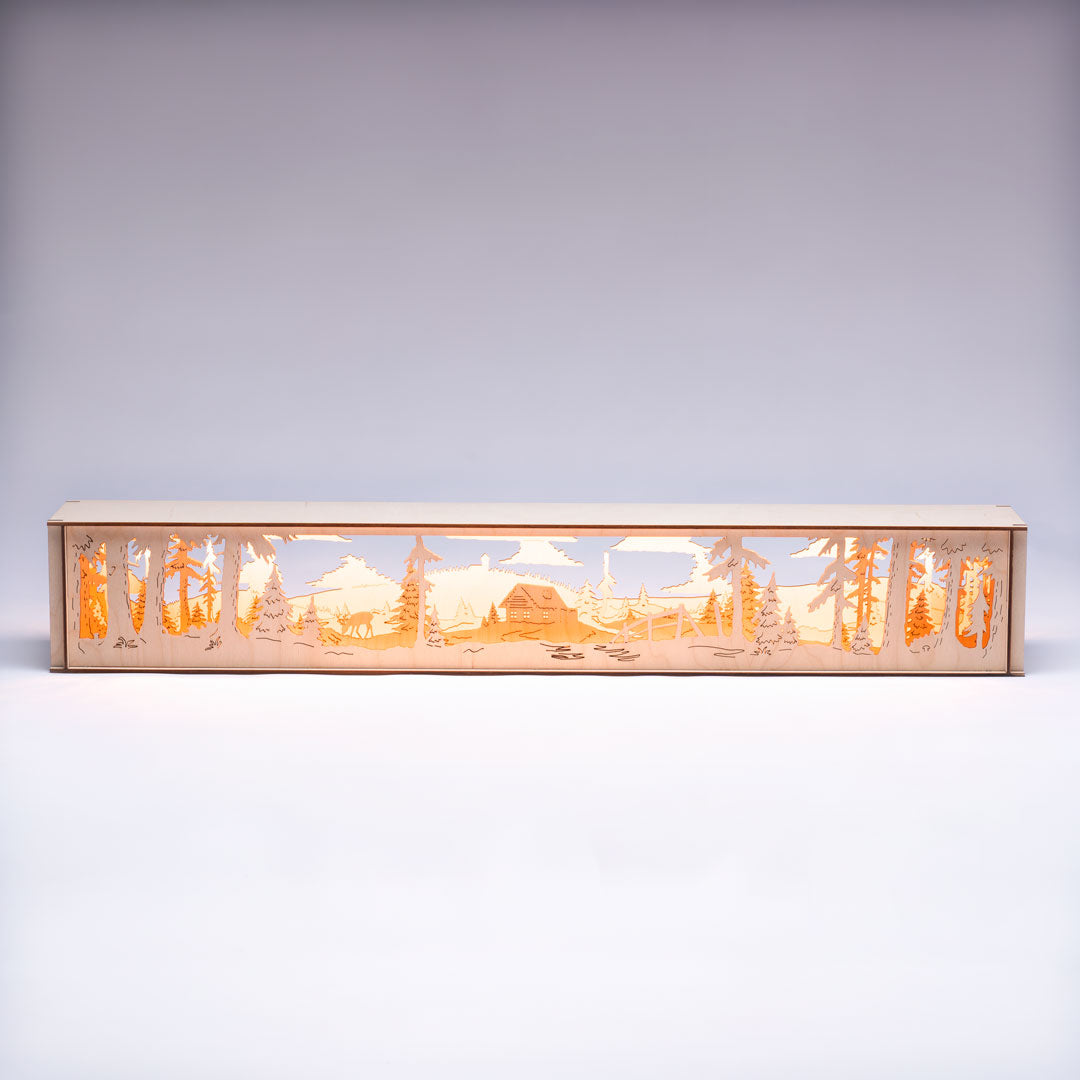 Schwibbogenunterbau "Im Wald"