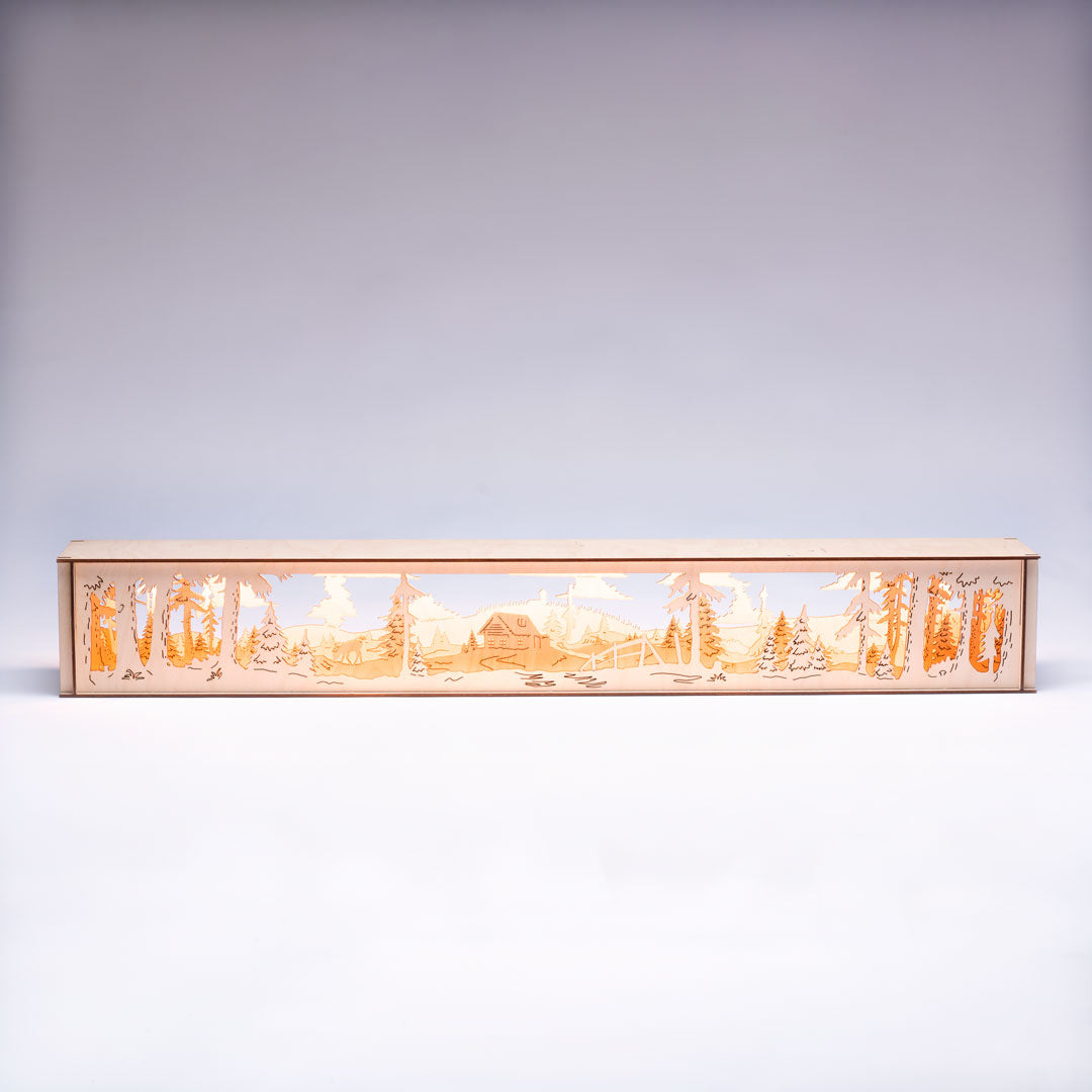 Schwibbogenunterbau "Im Wald"