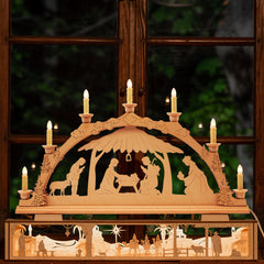 Schwibbogen "Krippe" (elektrisch)