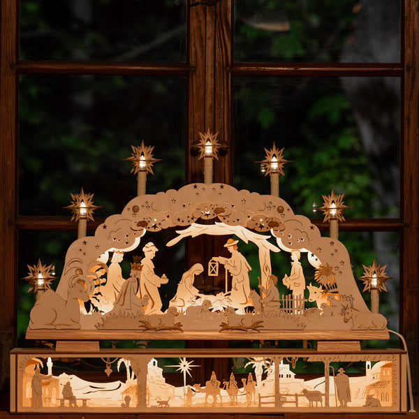 Schwibbogenunterbau "Bethlehem"