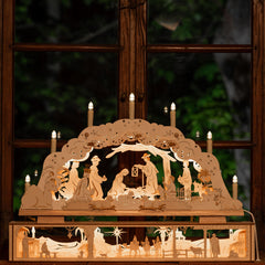 Doppelschwibbogen "Heilige Nacht" (elektrisch)