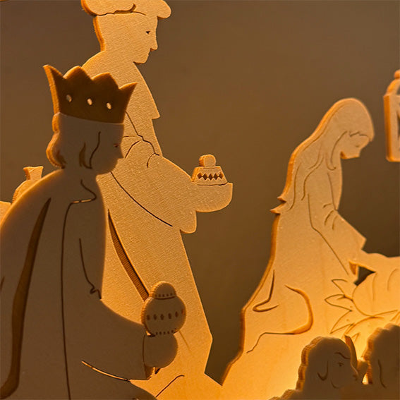 Doppelschwibbogen "Heilige Nacht" (elektrisch)