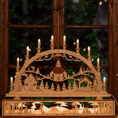 Schwibbogen "Seiffener Kirche" (elektrisch)