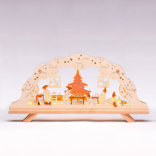 Doppelschwibbogen "Wichtelwerkstatt" (elektrisch)