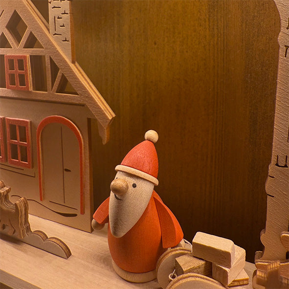 Doppelschwibbogen "Weihnachtsmann" (elektrisch)