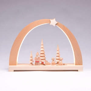 LED Bogen: Weihnachtsmann