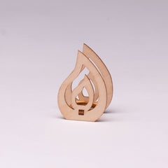 Aufstecker für Schwibbogen in Kerzenmotiv