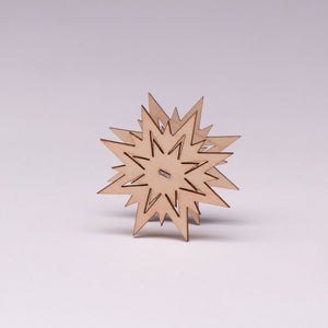 Aufstecksterne Set für Schwibbogen