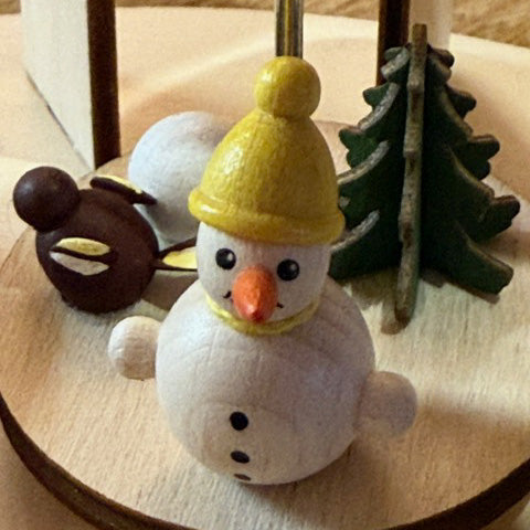 Geschenkset Tischpyramide mit Schneemännern