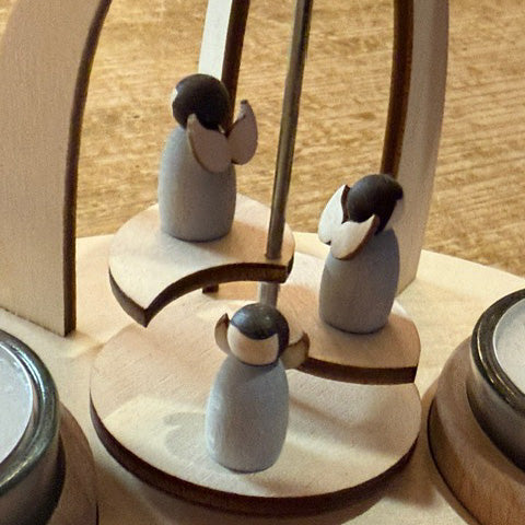 Geschenkset Tischpyramide mit Dekorationsengeln