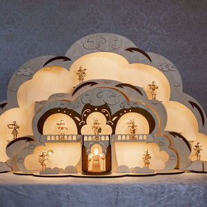 Engelhaus Erweiterung mit LED-Beleuchtung