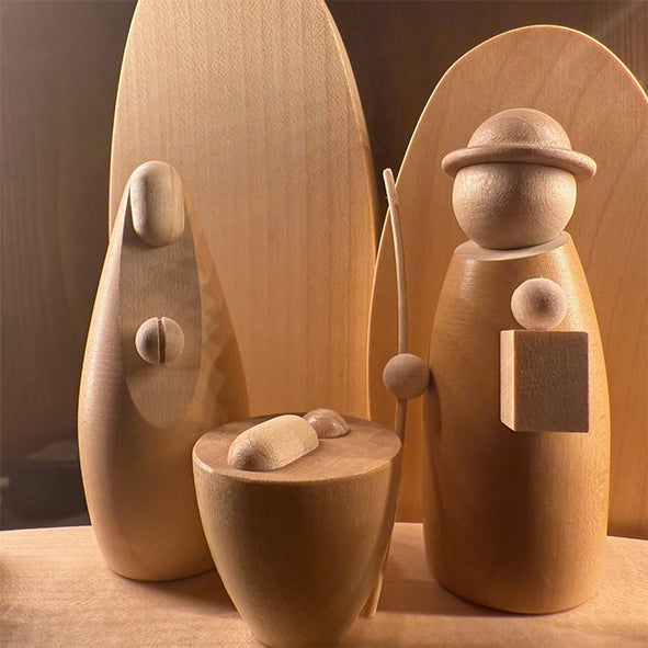 Christi Geburt im modernen Design