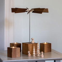 Designpyramide „alea“ mit Dekoration