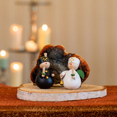 Engel und Bergmann Paar