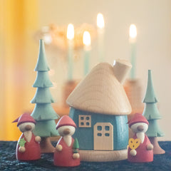 drei Wichtel am Rauchhaus