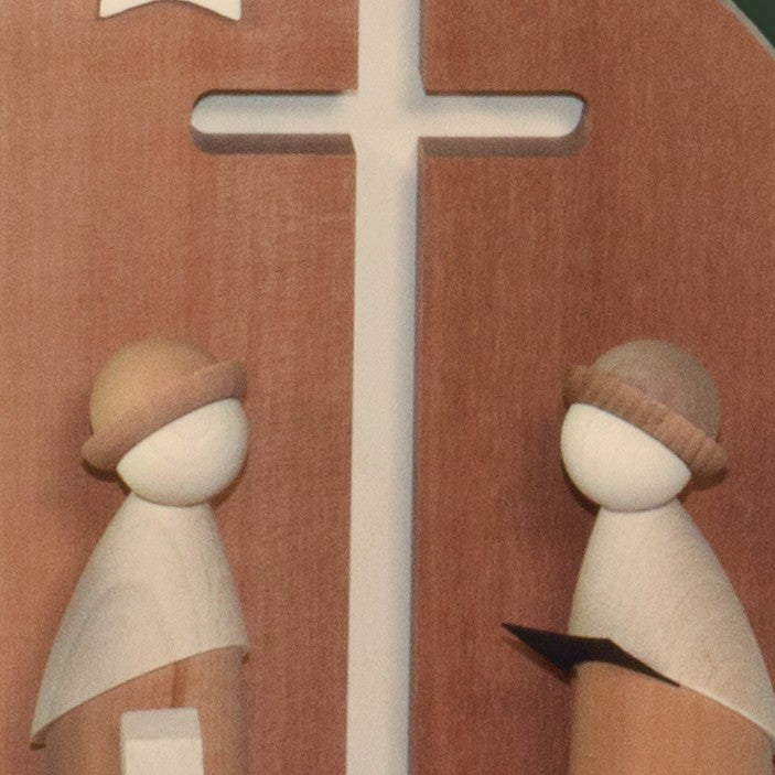 Kirche mit Kurrende – Detailansicht 1