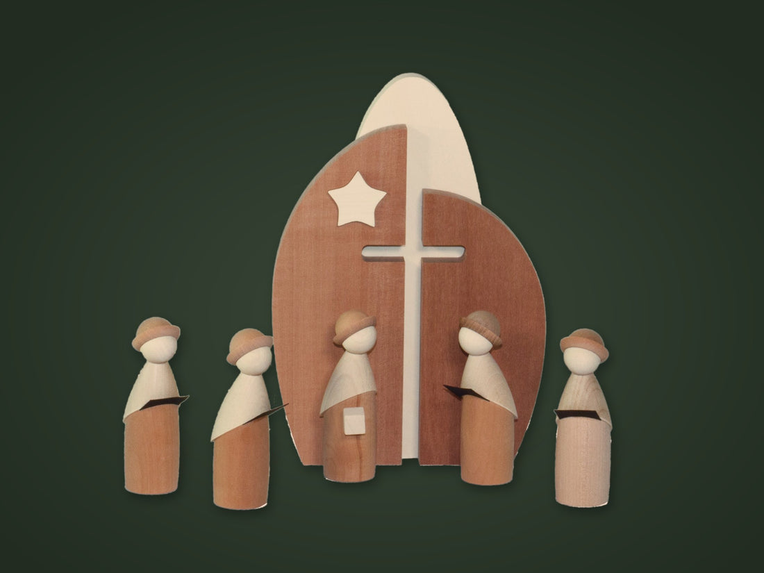 Kirche mit Kurrende – Gesamtansicht