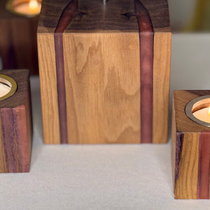 Designpyramide “alea” mit Epoxidharz