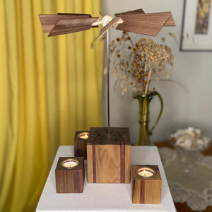 Designpyramide “alea” mit Epoxidharz