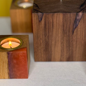 Designpyramide “alea” mit Epoxidharz