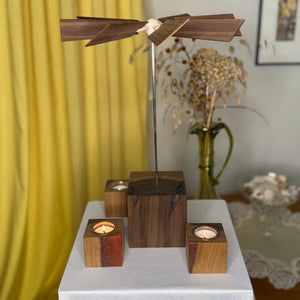 Designpyramide “alea” mit Epoxidharz